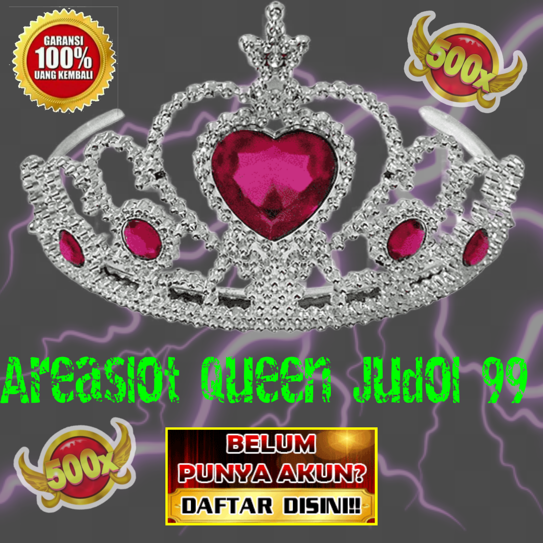 "Layar permainan slot online Areaslot Queen Judol 99 menampilkan tema kerajaan dengan simbol-simbol seperti ratu, mahkota emas, dan permata berkilauan. Grafis berwarna-warni dan mewah dengan latar belakang istana megah. Fitur putaran gratis, simbol Wild dan Scatter, serta jackpot progresif ditampilkan di layar."